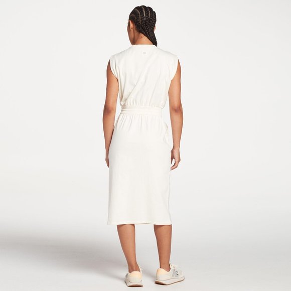 NWT CALIA Women's Extended Shoulder Midi Dress - Picture 3 of 4